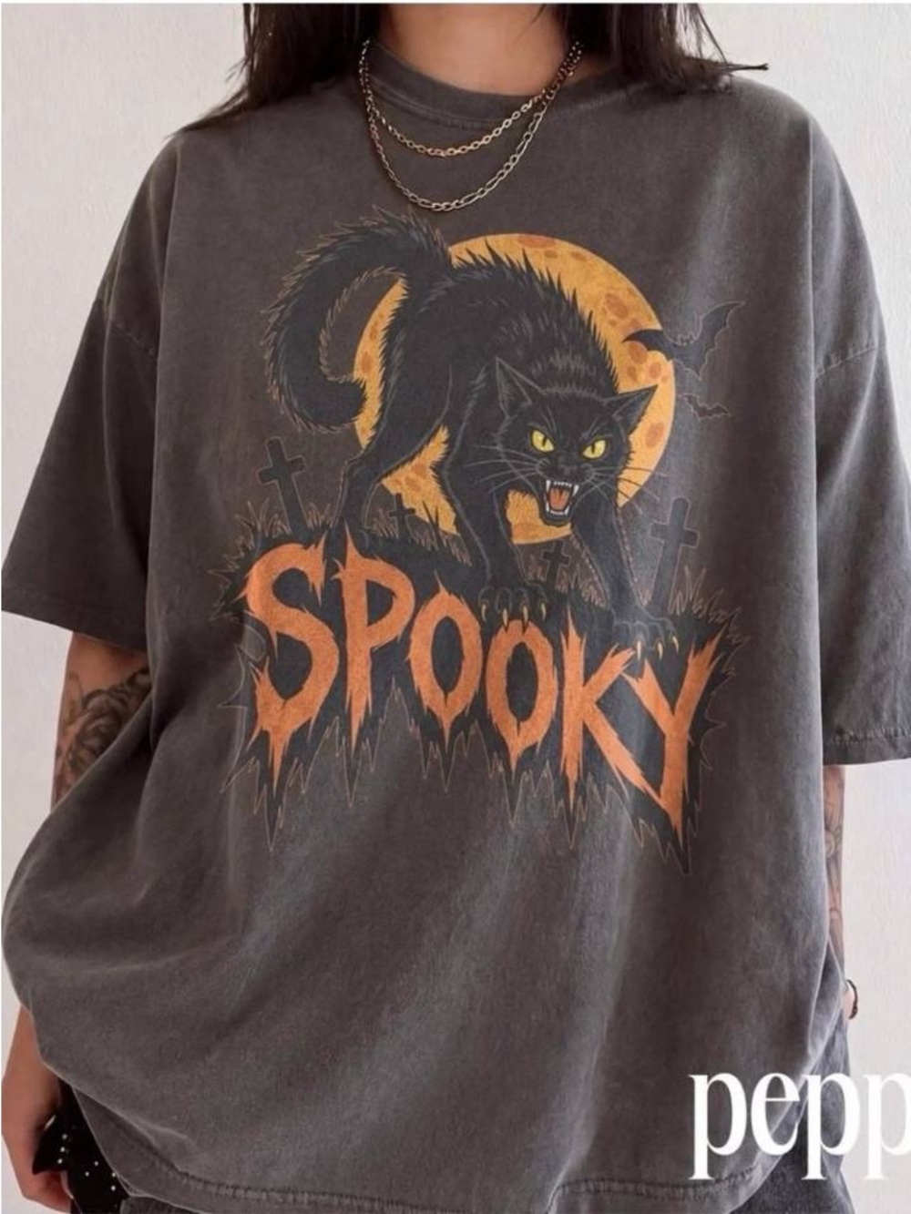 Peppa Spooky Pepper Graphic Tee - Women's Short Sleeve